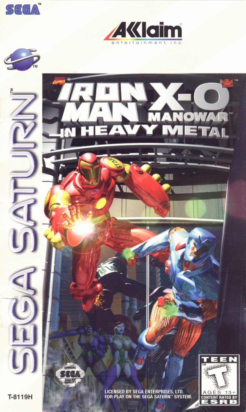 SAT: IRON MAN X-O MANOWAR IN HEAVY METAL (GAME)